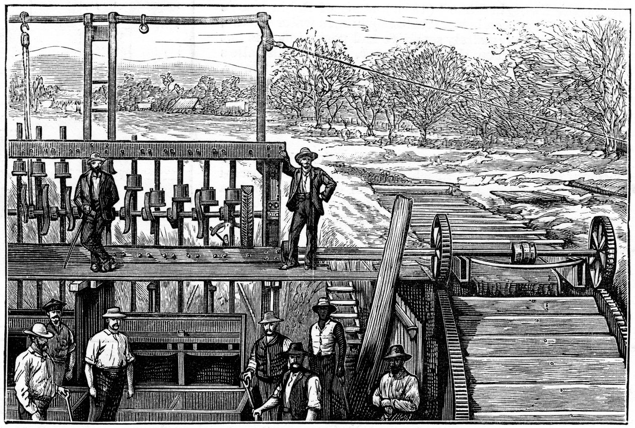Cape Goldfields, Transvaal, Etelä-Afrikka, 1887. tekijältä Unbekannt