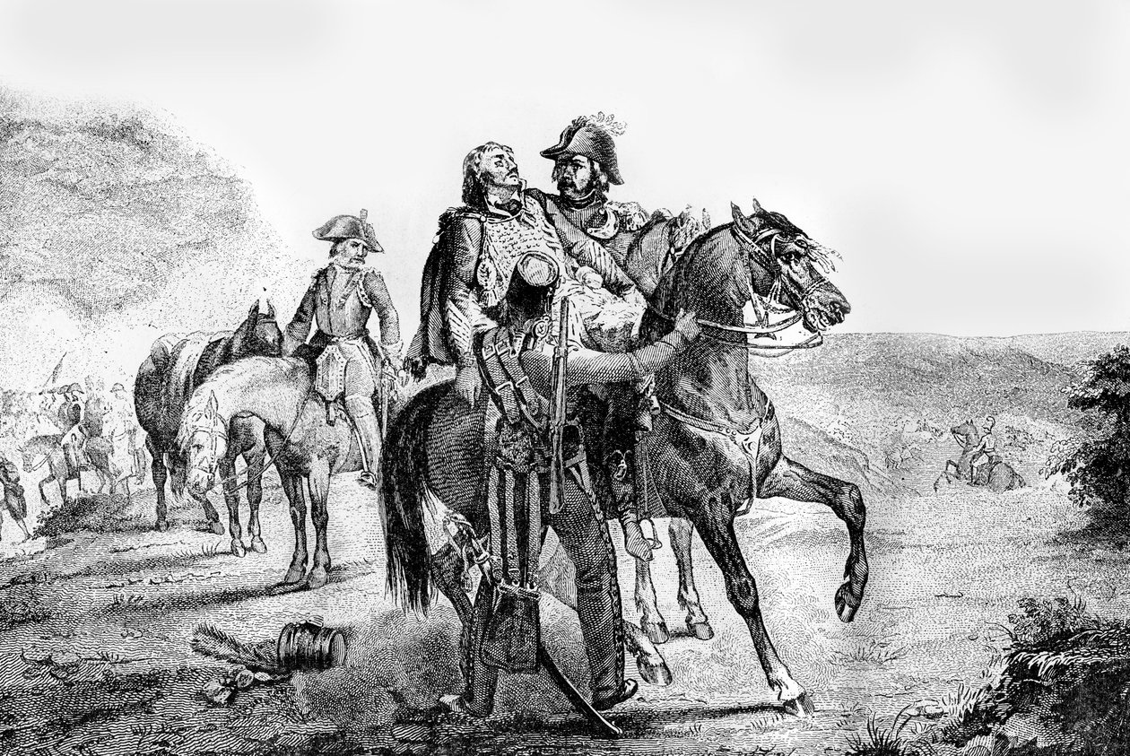 Kenraali Marceaun kuolema, 21. syyskuuta 1796 1882-1884 tekijältä Unbekannt