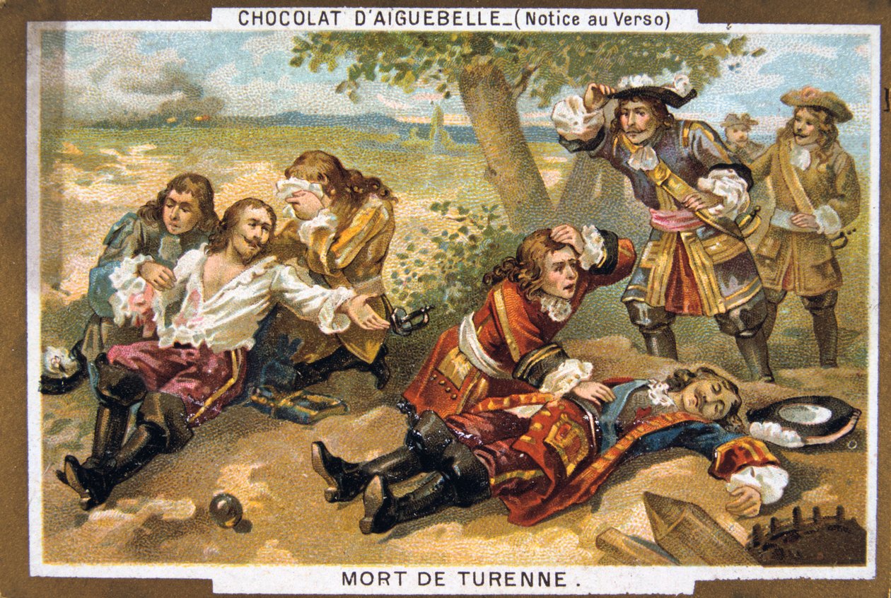 Marshall Turennen kuolema, 1675, 1800-luku tekijältä Unbekannt