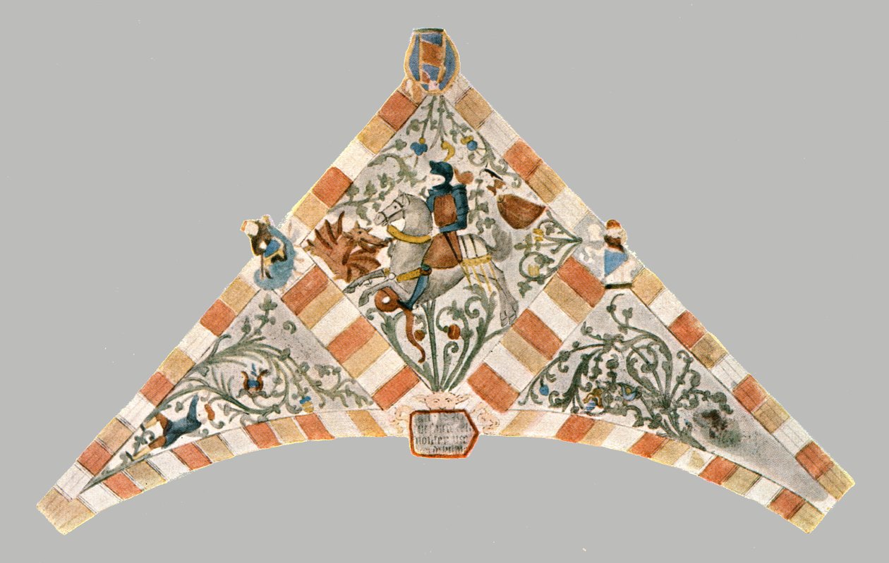 Sisustus Pyhän Pietarin kirkossa, Bastognessa, Belgiassa, 1928. tekijältä Unbekannt