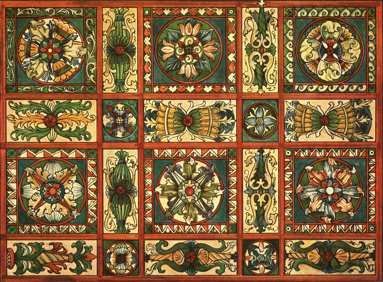 Sisustus St Valentines -kirkossa Chechlaussa, 1928. tekijältä Unbekannt
