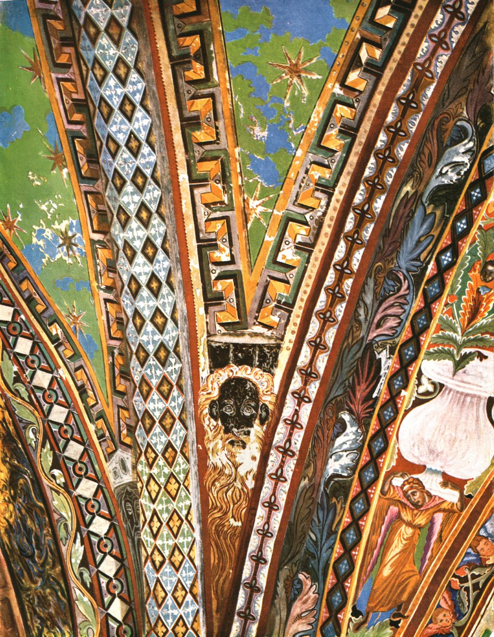 Pyhän Franciscuksen basilikan koristelu, Assisi, Italia, 1928. tekijältä Unbekannt