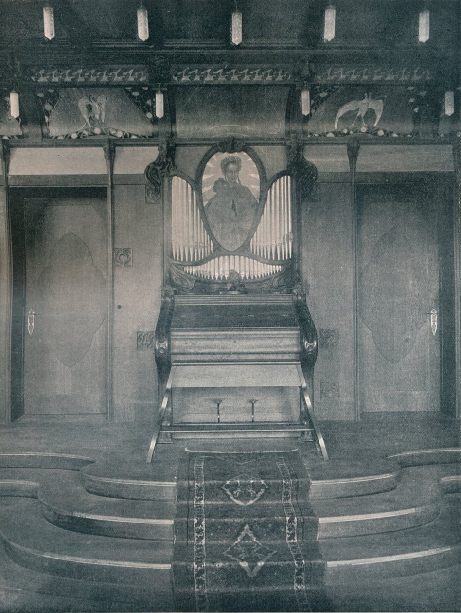 Fritz Erlerin koristeet musiikkihuoneeseen, c1899 tekijältä Unbekannt