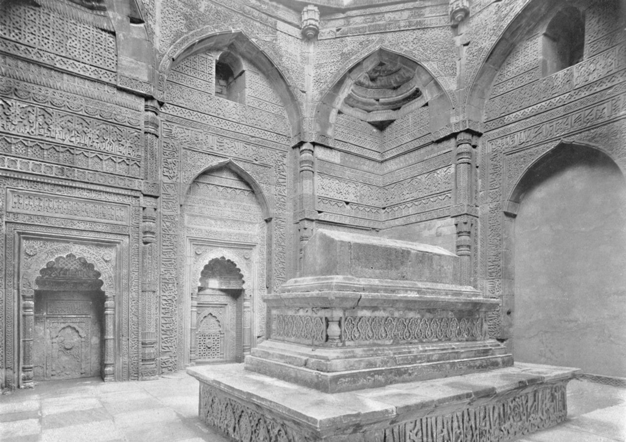 Delhi. Altamashin hauta, Delhin ensimmäinen kuningas, vuodelta 1910. tekijältä Unbekannt