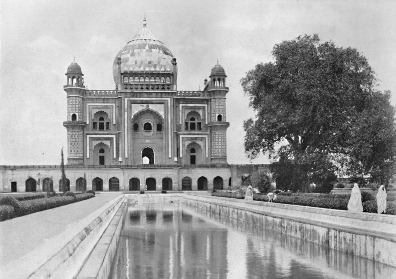 Delhi. Safdar Jungin hauta, 1910. tekijältä Unbekannt