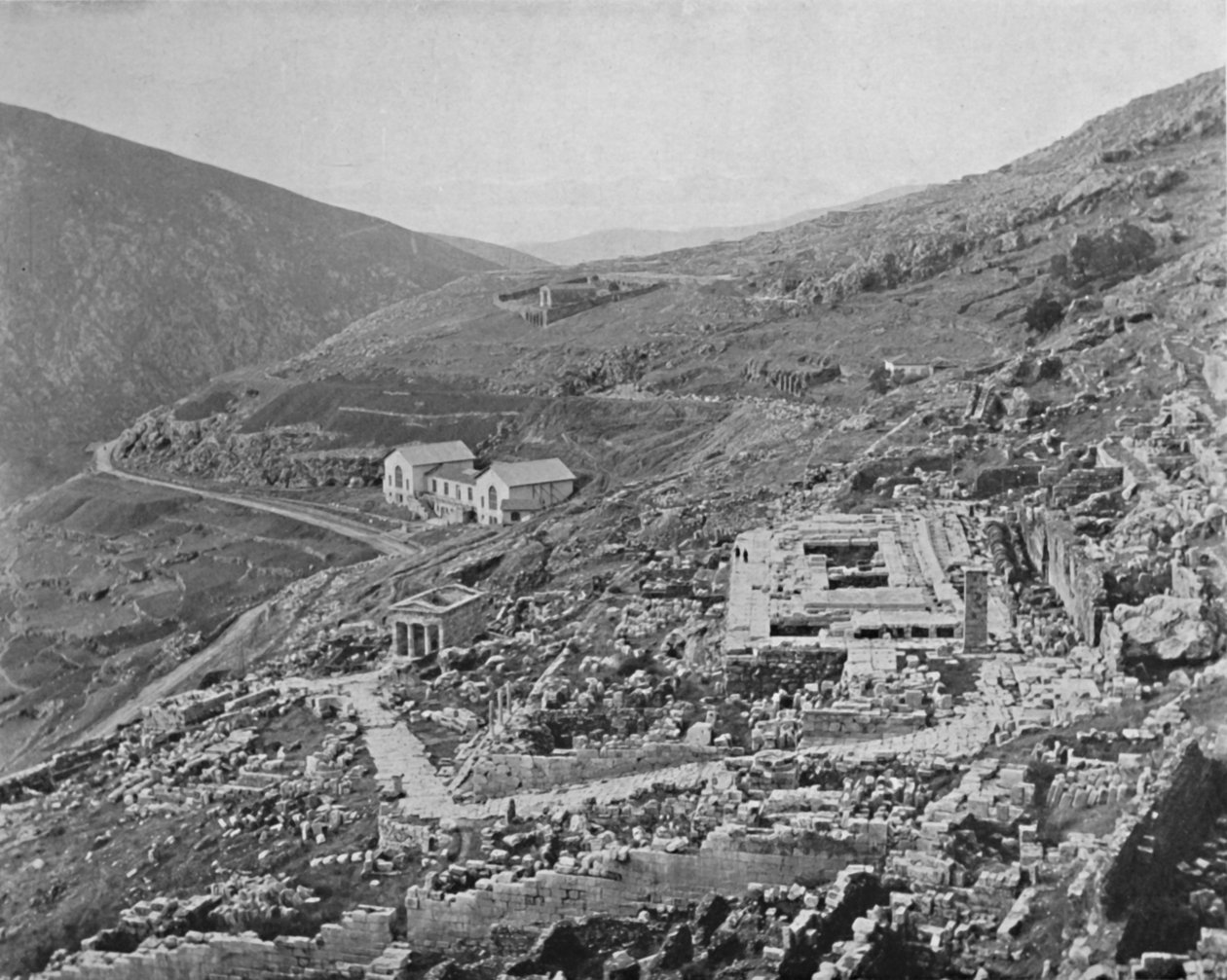Delphi - Korintinlahti kaukana, 1913 tekijältä Unbekannt