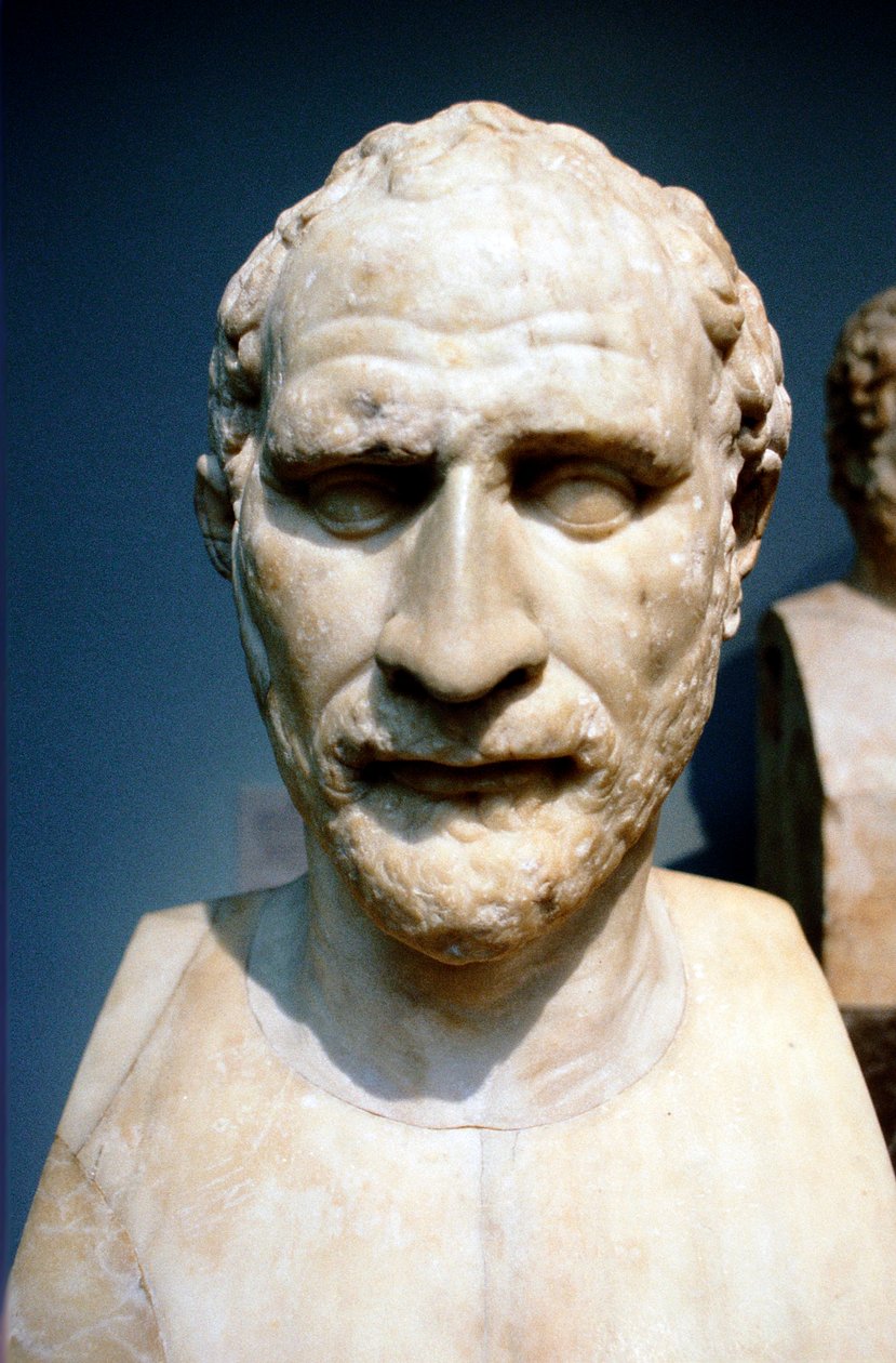 Demosthenes, ateenalainen puhuja ja valtiomies tekijältä Unbekannt