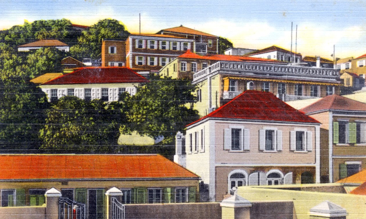Denmark Hill, Charlotte Amalie, Saint Thomas, Neitsytsaaret, 1900-luku tekijältä Unbekannt