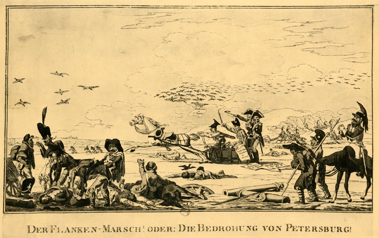 Sivumarssi! Tai: Pietarin uhka!, 1813, 1921. tekijältä Unbekannt