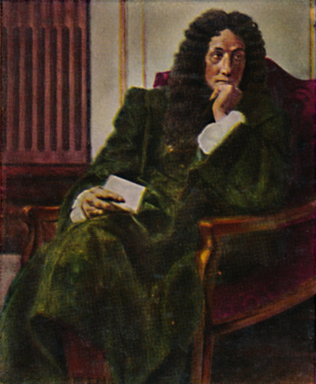 Filosofi Leibniz 1646-1716. - C. Meyerin maalaus, 1934. tekijältä Unbekannt