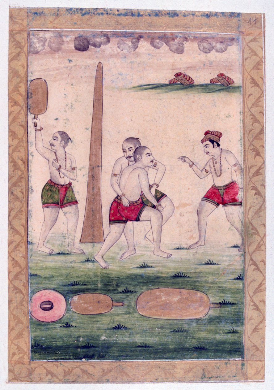 Desakha Ragini, Ragamala-albumi, Rajasthanin koulu, 1800-luku tekijältä Unbekannt