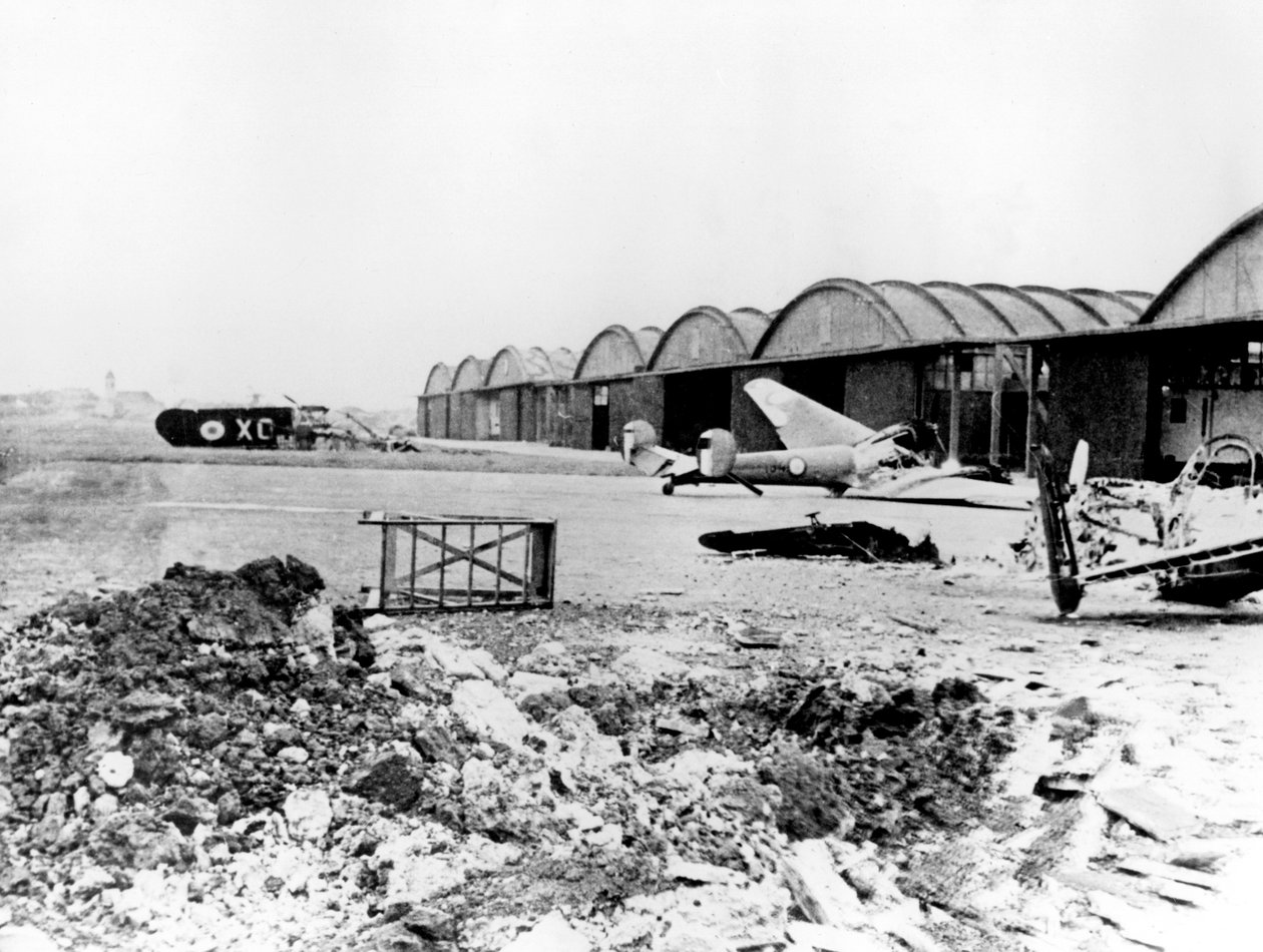 Tuhoutunut lentokone Le Bourget