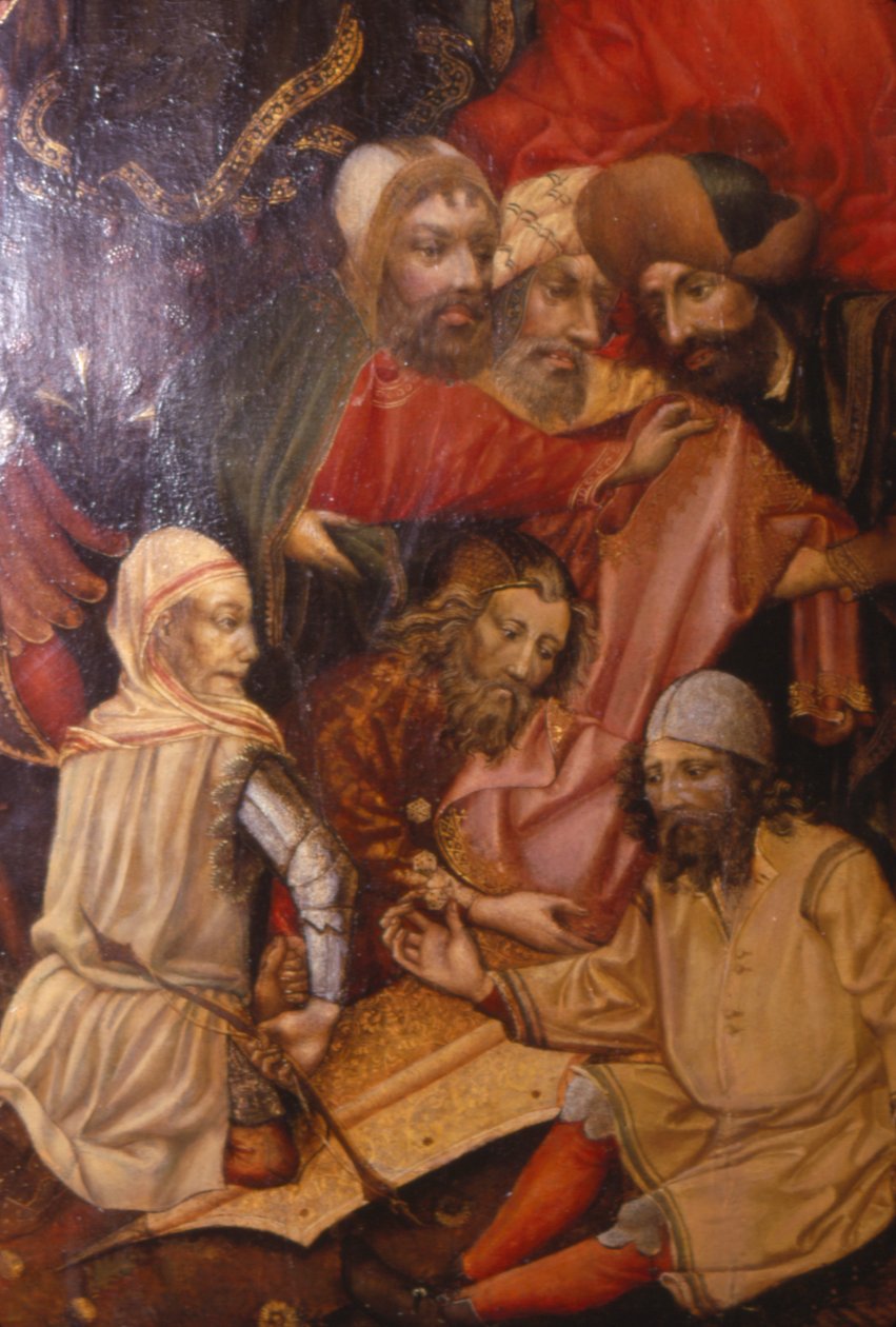 Detall de la crucifixió, Frankfurt, Alemanya Occidental, 1430 finlandès tekijältä Unbekannt