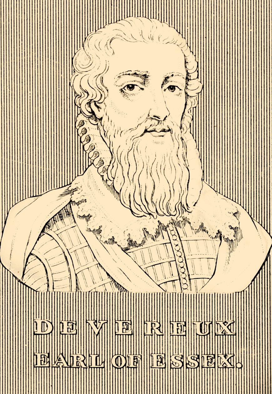 Devereux, Essexin jaarli, 1565-1601, 1830. tekijältä Unbekannt