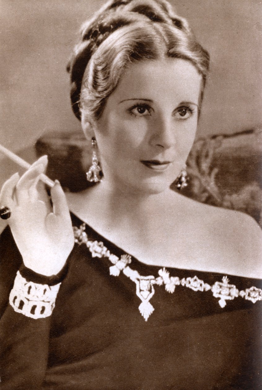 Diana Wynyard, brittiläinen näyttelijä, 1933 tekijältä Unbekannt