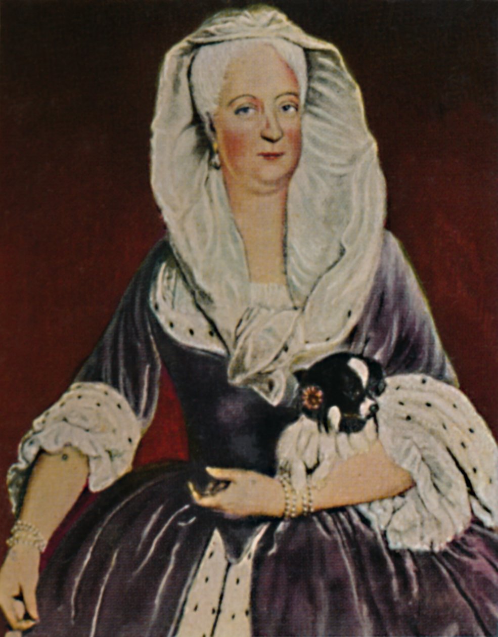 Frederick Suuren äiti 1687-1757. - Pesnen maalaus, 1934. tekijältä Unbekannt