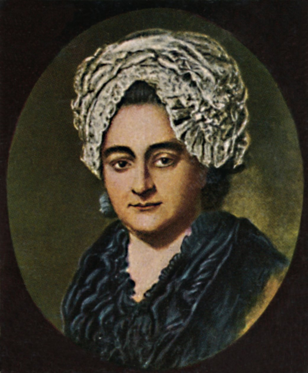 Goethen äiti 1731-1808. - Gérardin maalaus, 1934. tekijältä Unbekannt