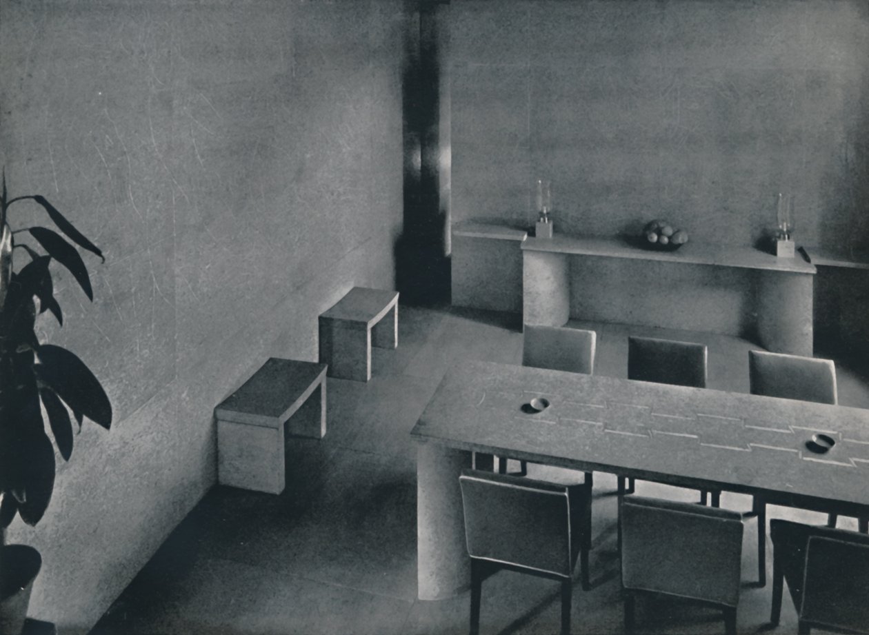 Arkkitehti Oliver Hillin ruokasali, F.R.I.B.A., 1942 tekijältä Unbekannt