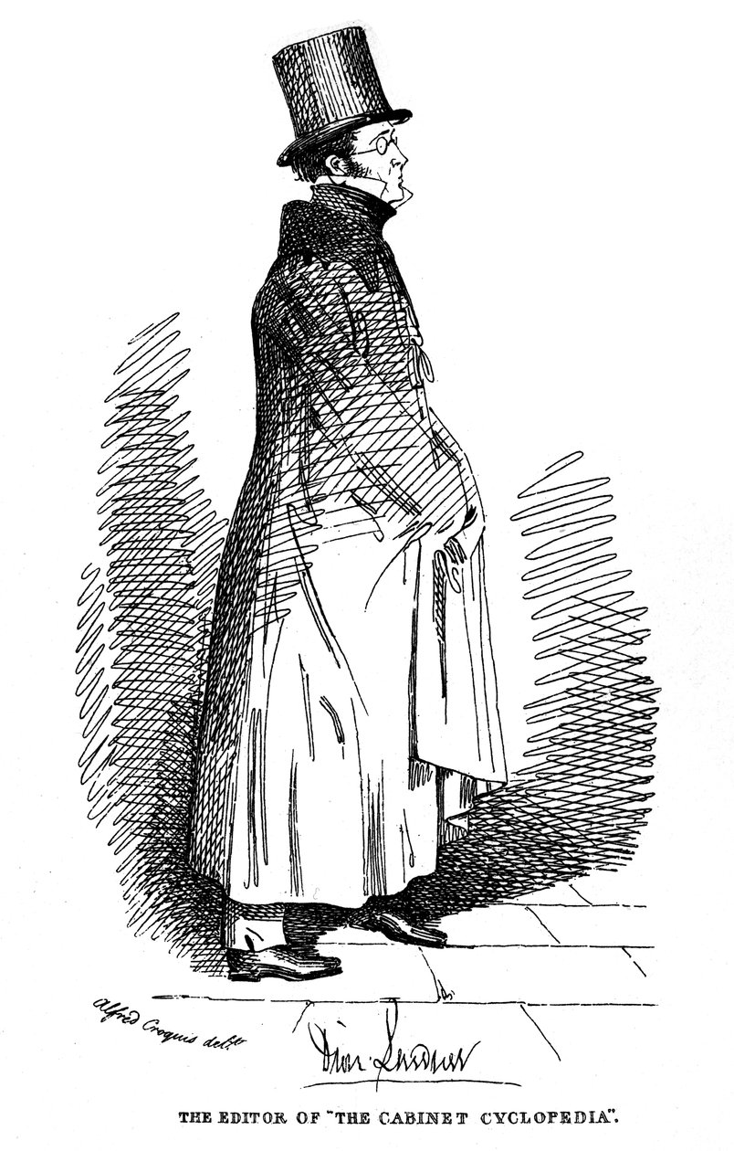 Dionysius Lardner, irlantilaissyntyinen tieteellinen kirjailija, 1835 tekijältä Unbekannt