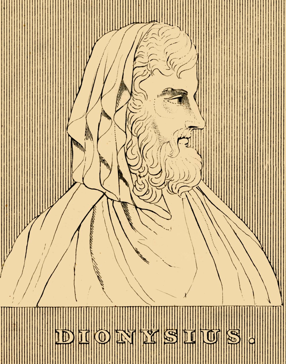 Dionysios, n. 432-367 eKr., 1830. tekijältä Unbekannt