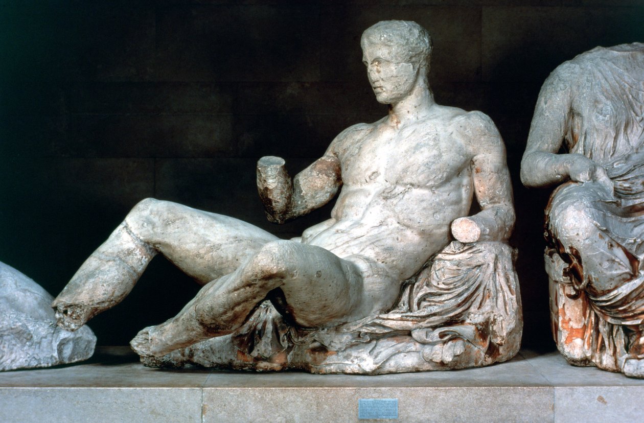 Dionysos, Parthenonin itäpäädystä, 447-432 eKr. tekijältä Unbekannt