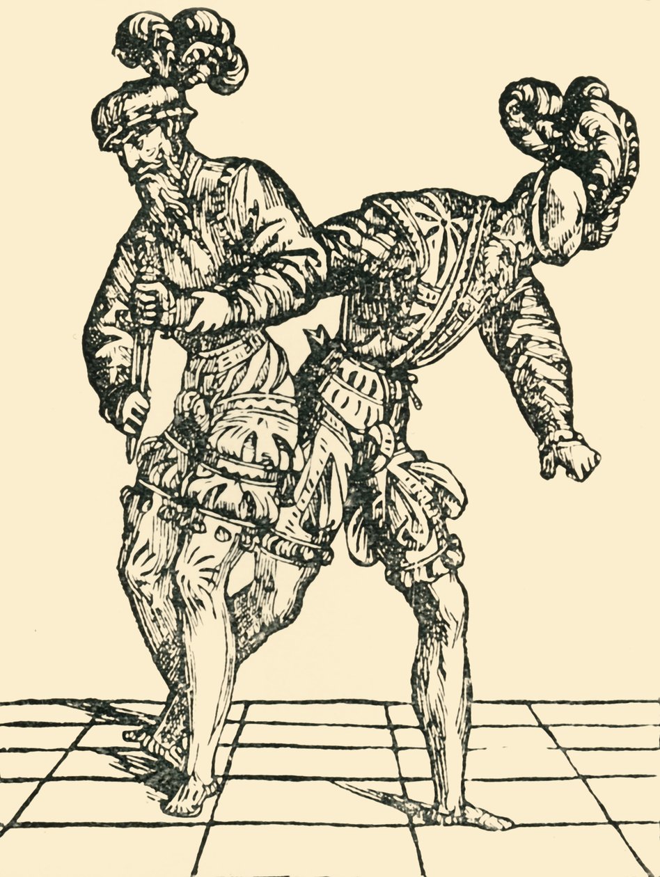 Aseista riisuminen tikaria vastaan, c1536, 1903. tekijältä Unbekannt