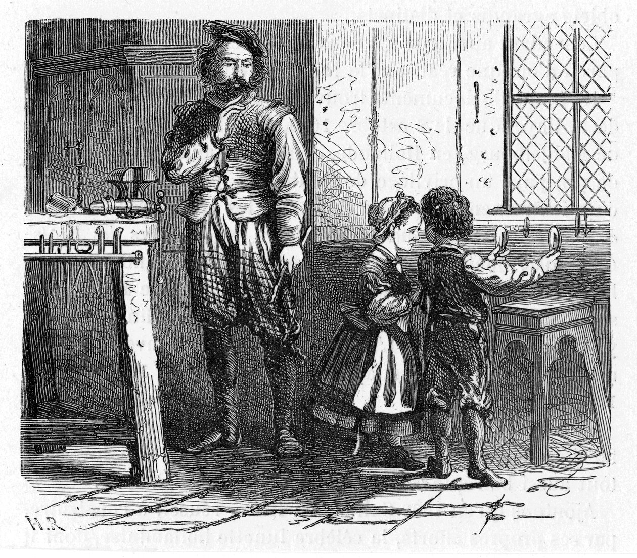 Teleskoopin periaatteen löytö, 1600-luku 1863 tekijältä Unbekannt