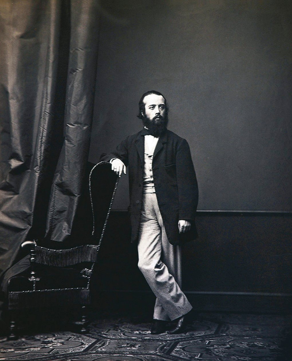 Dmitri Dmitrievich Minaev, venäläinen runoilija, 1860-luku tekijältä Unbekannt