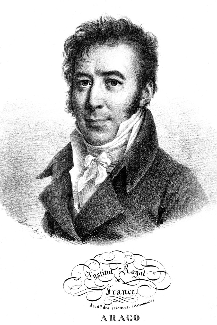 Dominique Francois Jean Arago 1786-1853, ranskalainen tähtitieteilijä, fyysikko ja poliitikko tekijältä Unbekannt
