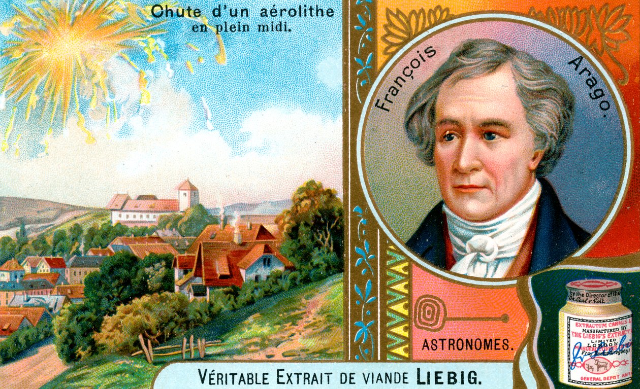 Dominique Francois Jean Arago, ranskalainen tähtitieteilijä, fyysikko ja poliitikko, 1900 tekijältä Unbekannt