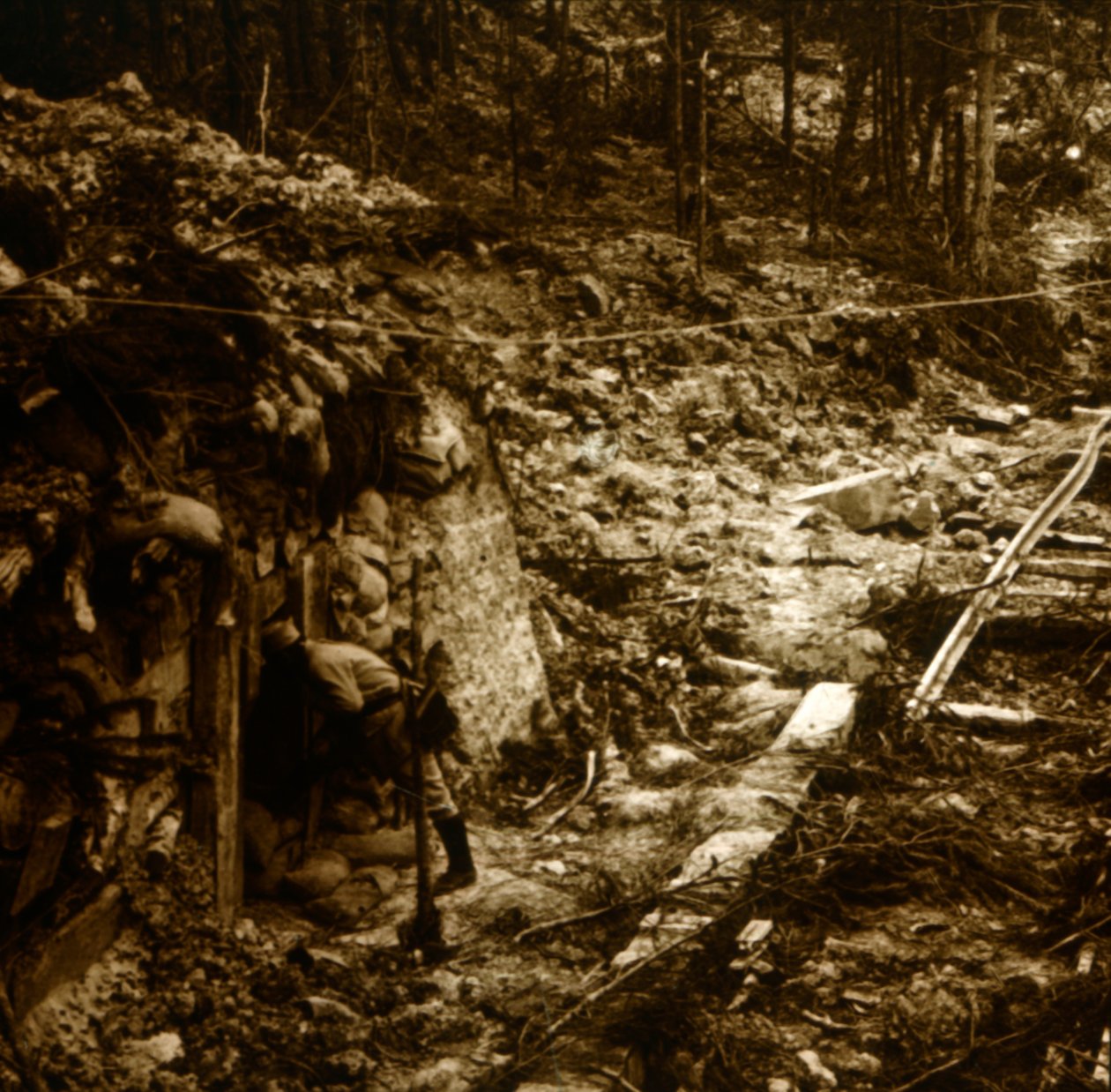 Douaumont, Pohjois-Ranska, c1914-c1918 tekijältä Unbekannt