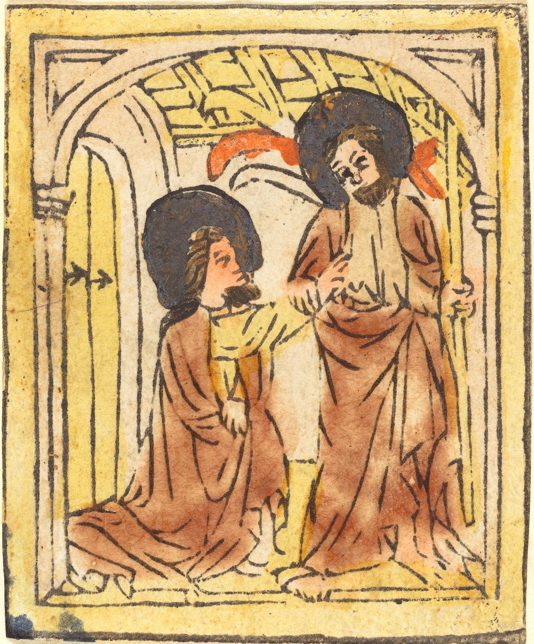 Epäilevä Thomas, c. 1460. tekijältä Unbekannt