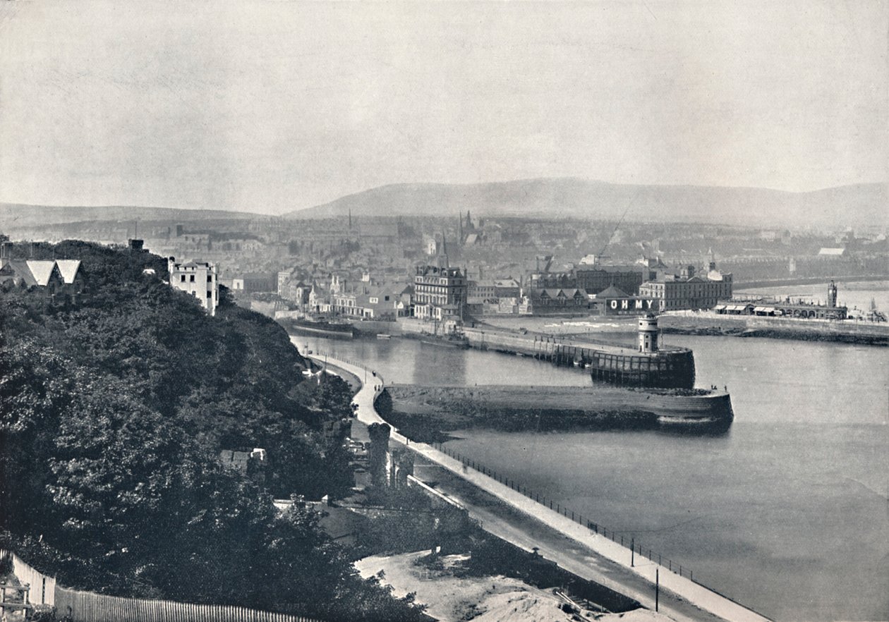 Douglas - From Douglas Head, 1895 tekijältä Unbekannt