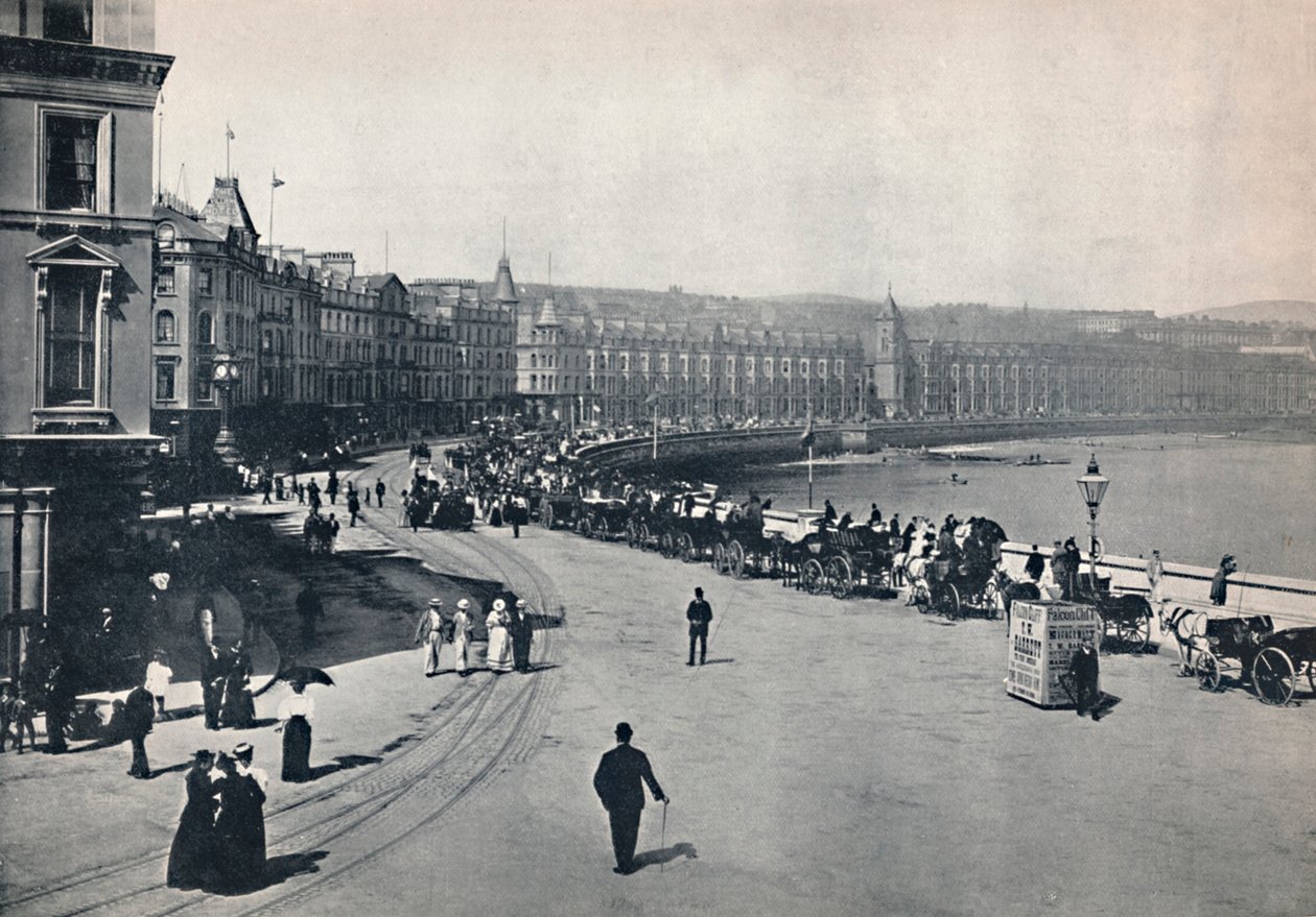 Douglas - Promenadin yleinen näkymä, 1895 tekijältä Unbekannt