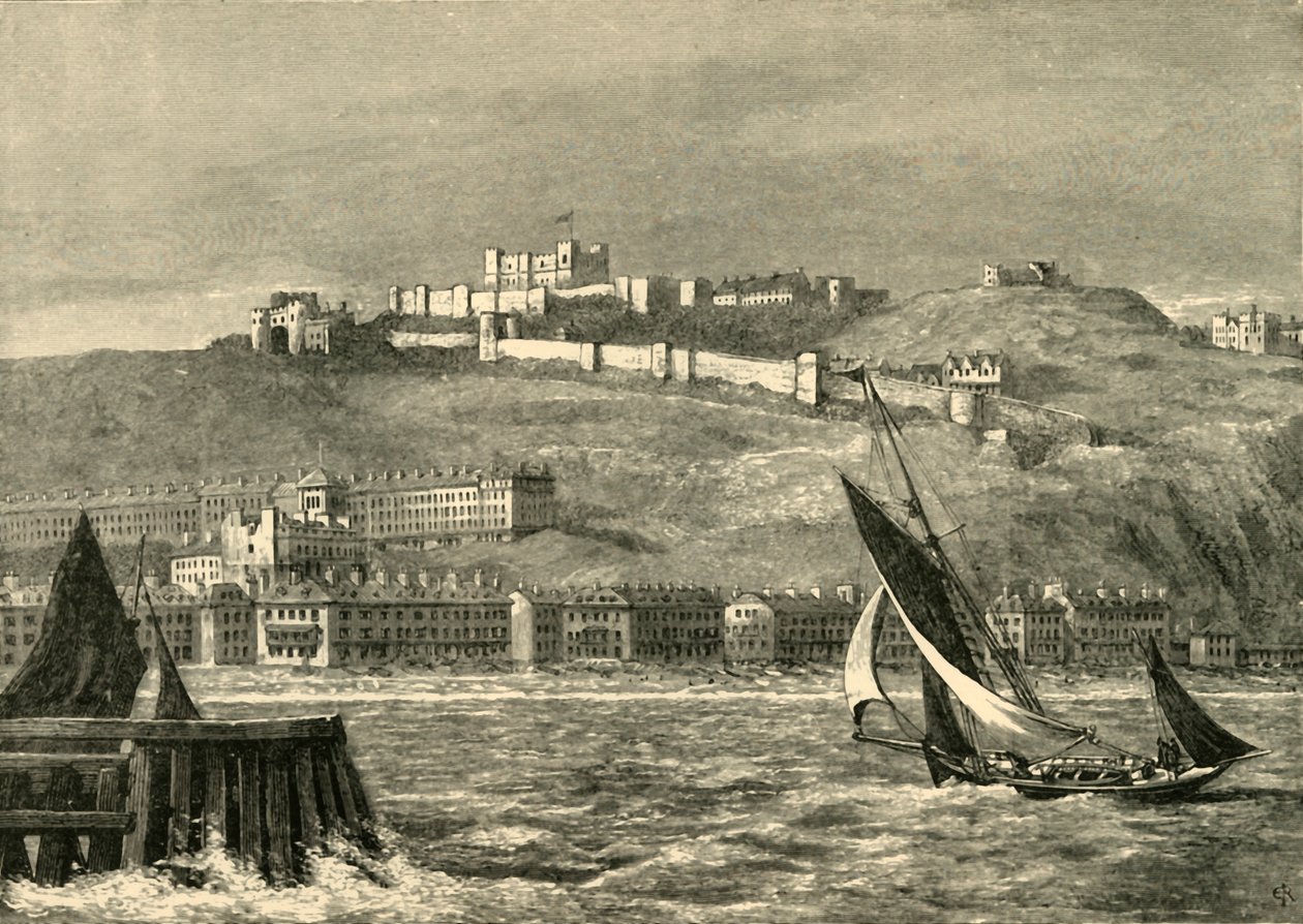 Dover, Mereltä, 1898. tekijältä Unbekannt