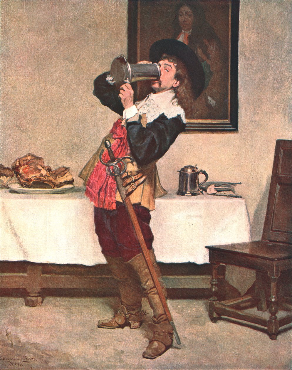 Down to the Dregs, 1880, c1902. tekijältä Unbekannt