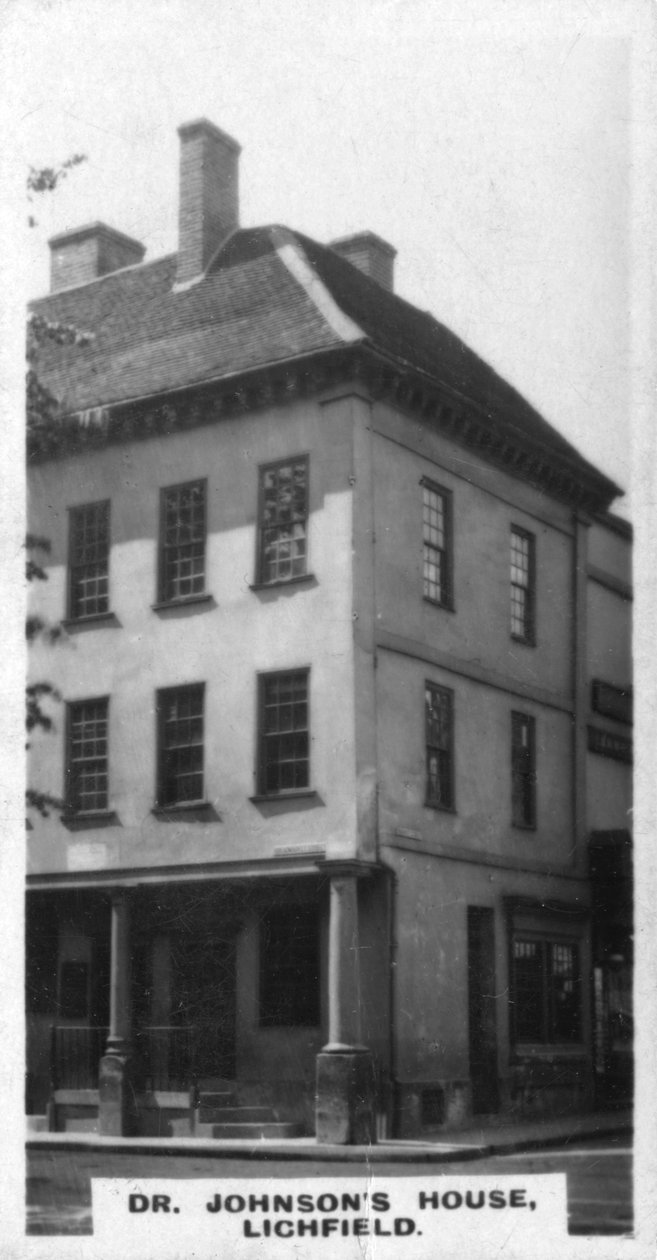 Dr Johnsons House, Lichfield, Staffordshire, 1920-luku tekijältä Unbekannt