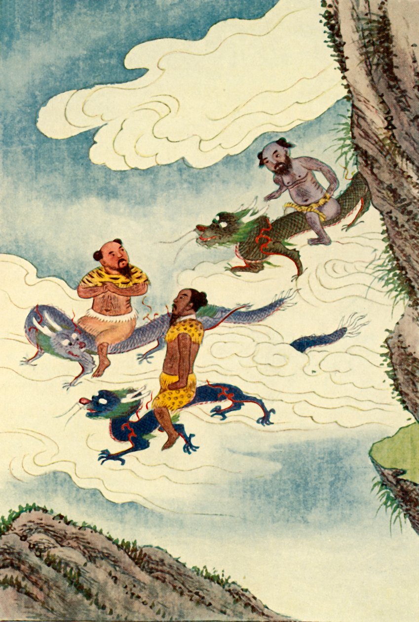 "Dragon-Gods", 1922. tekijältä Unbekannt