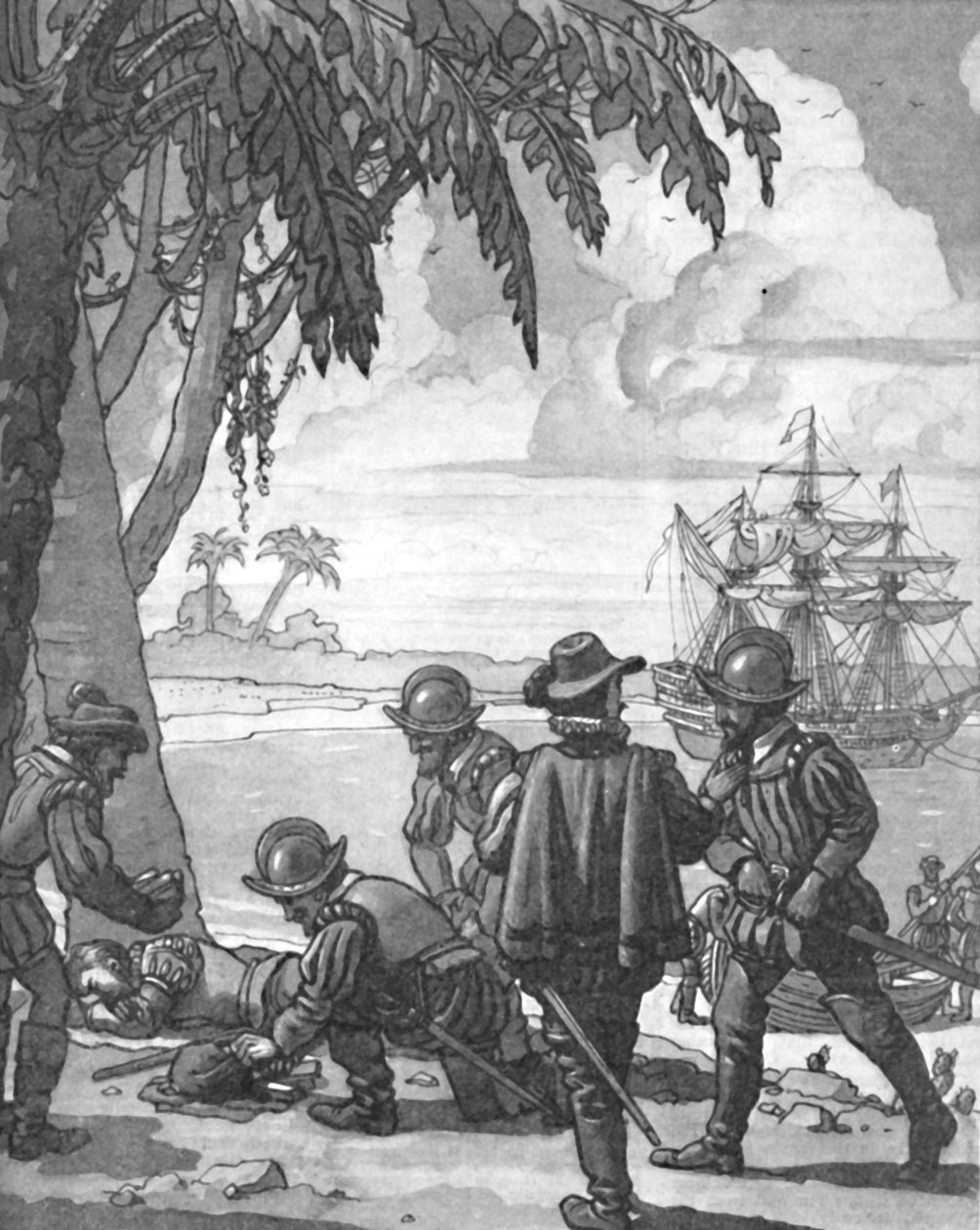 Drakesin suuri yllätys nukkuvalle miehelle, vuodelta 1934 tekijältä Unbekannt
