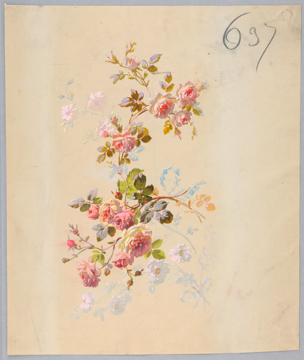 Piirustus, Saint Germain - Nide 1 ja 2, n. 1896 tekijältä Unbekannt