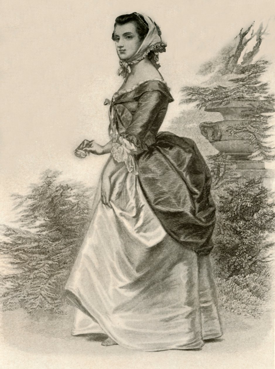 Nuoren virginialaisen naisen mekko, c1775, 1937. tekijältä Unbekannt