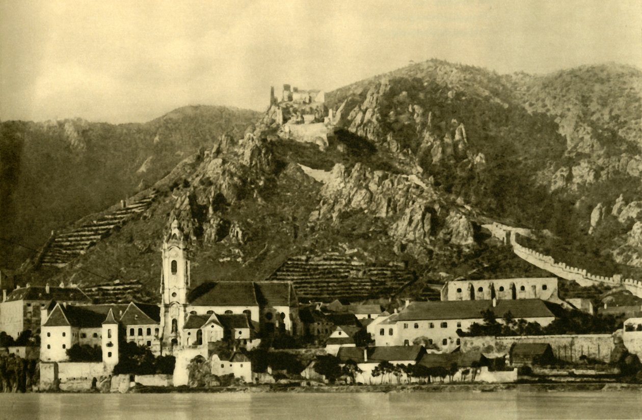 Dürnstein, Wachau, Ala-Itävalta, 1935. tekijältä Unbekannt