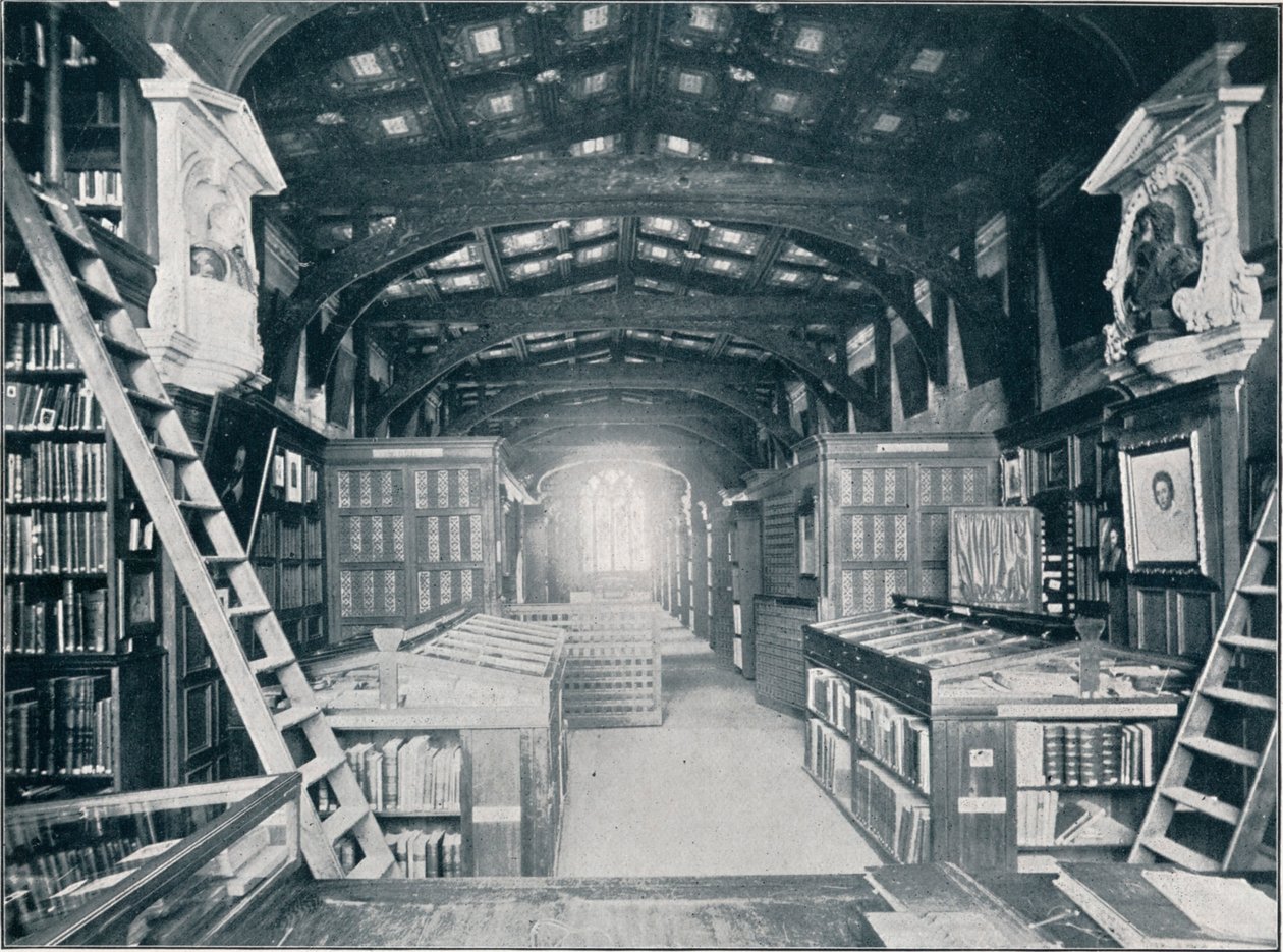 Duke Humphreys Library, c1902 tekijältä Unbekannt