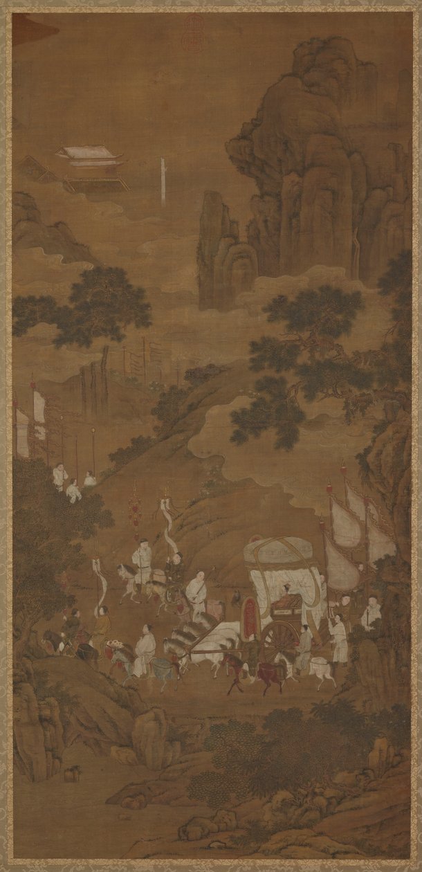 Jinin herttua Wen toipumassa tilastaan 1500-1600-luvulla. tekijältä Unbekannt