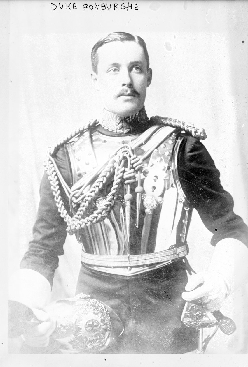 Roxburghen herttua. 1913 (m/w valokuva) tekijältä Unbekannt