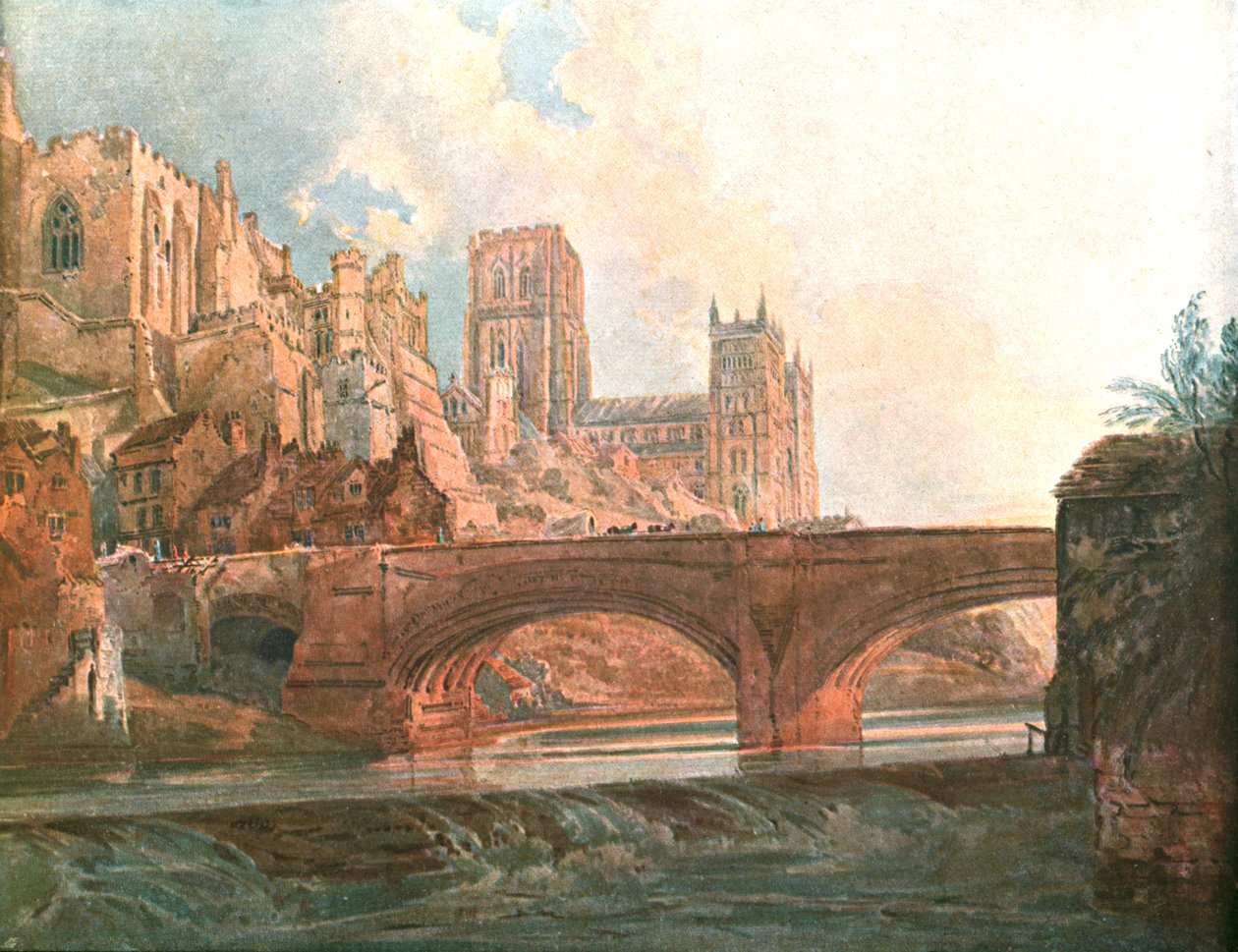 Durhamin katedraali, c1800, c1900. tekijältä Unbekannt