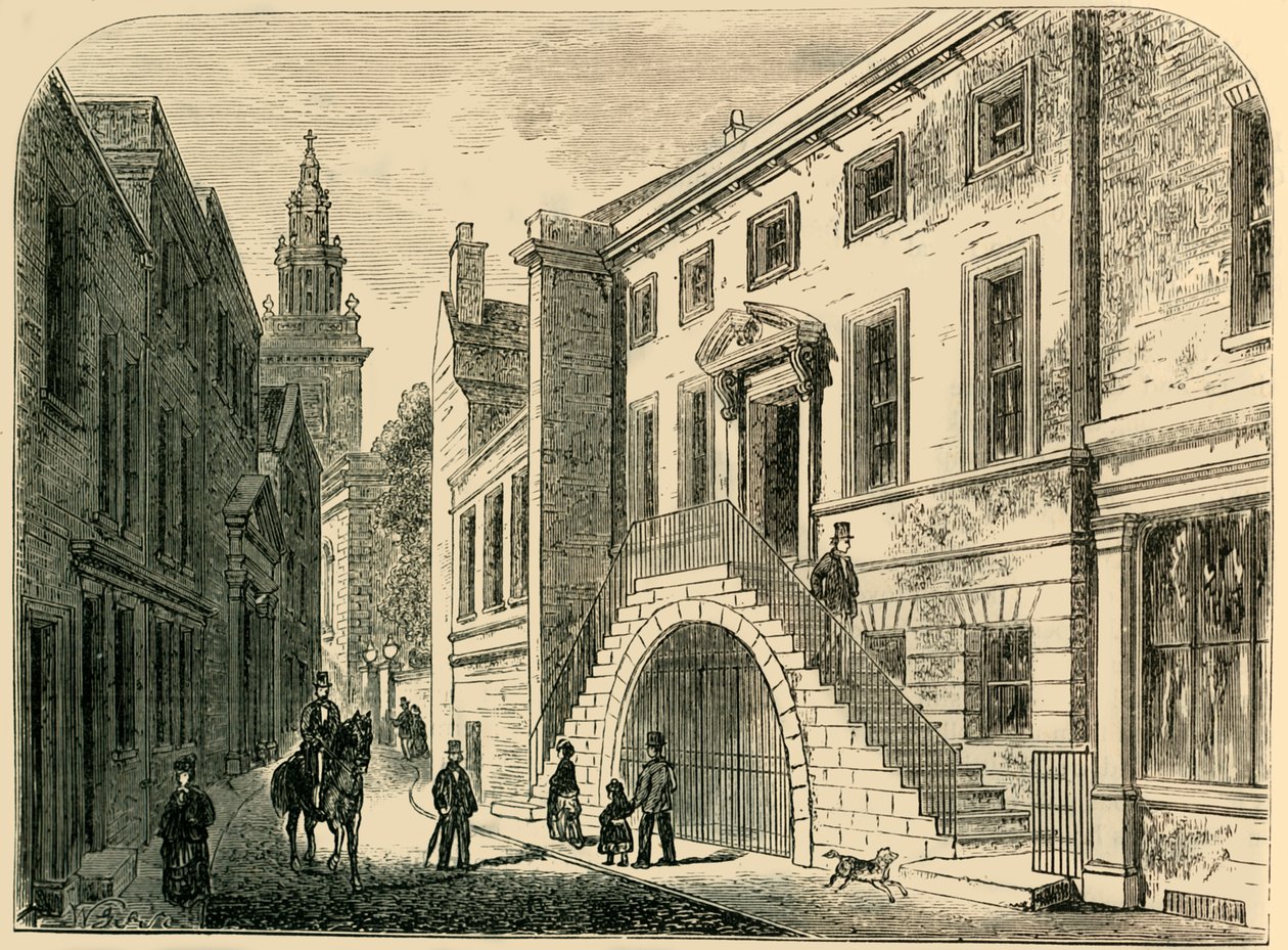 Dyers Hall, c1830, c1872. tekijältä Unbekannt