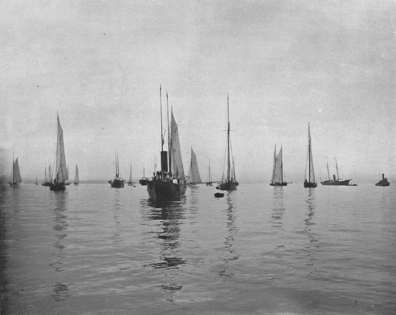Early Morning on New York Bay, USA, 1900. tekijältä Unbekannt