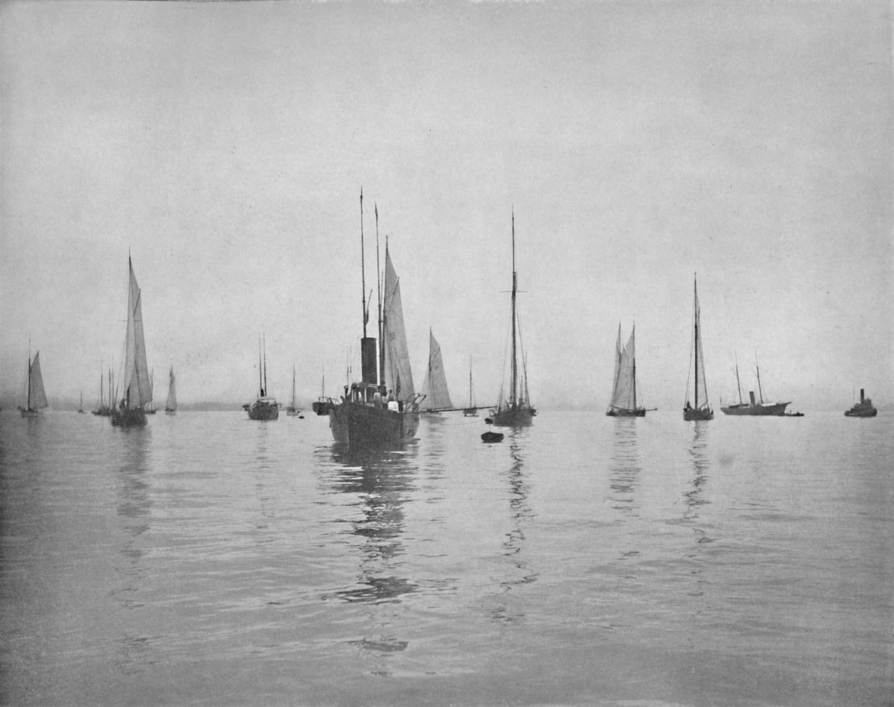 Early Morning on New York Bay, vuonna 1897. tekijältä Unbekannt