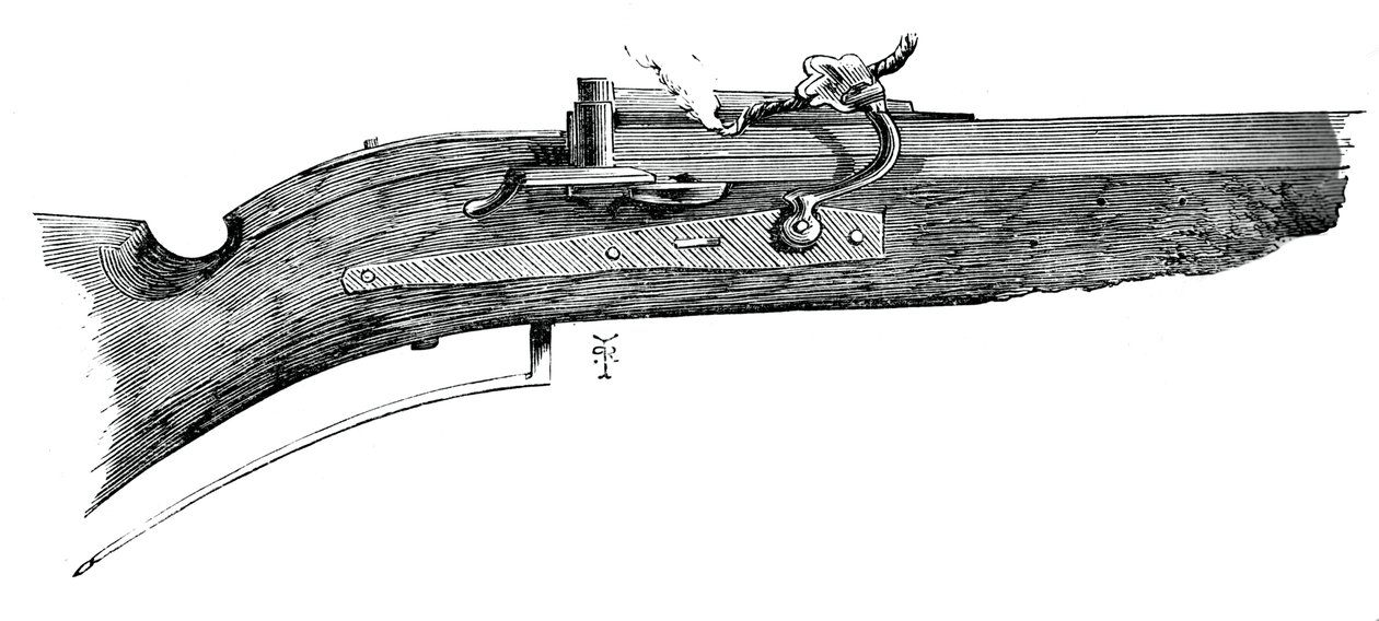 Early match Caliver, 1590, Penshurst, c1880 tekijältä Unbekannt